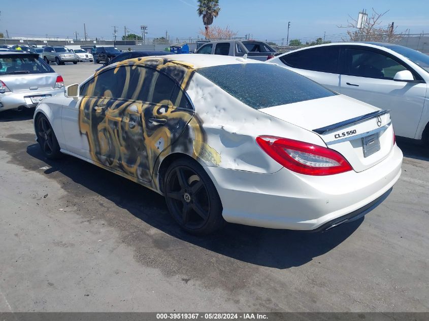 2012 Mercedes-Benz Cls 550 VIN: WDDLJ7DB7CA038960 Lot: 39519367