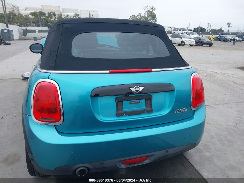 2018 Mini Convertible Cooper VIN: WMWWG5C57J3D01262 Lot: 39519376