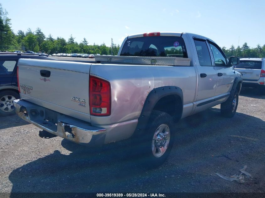 2003 Dodge Ram 2500 Slt/Laramie/St VIN: 3D7KU28D53G731027 Lot: 39519389