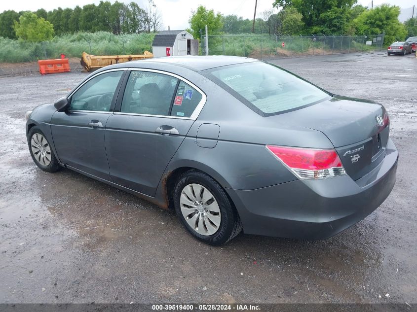 2009 Honda Accord 2.4 Lx VIN: 1HGCP26399A187317 Lot: 39519400