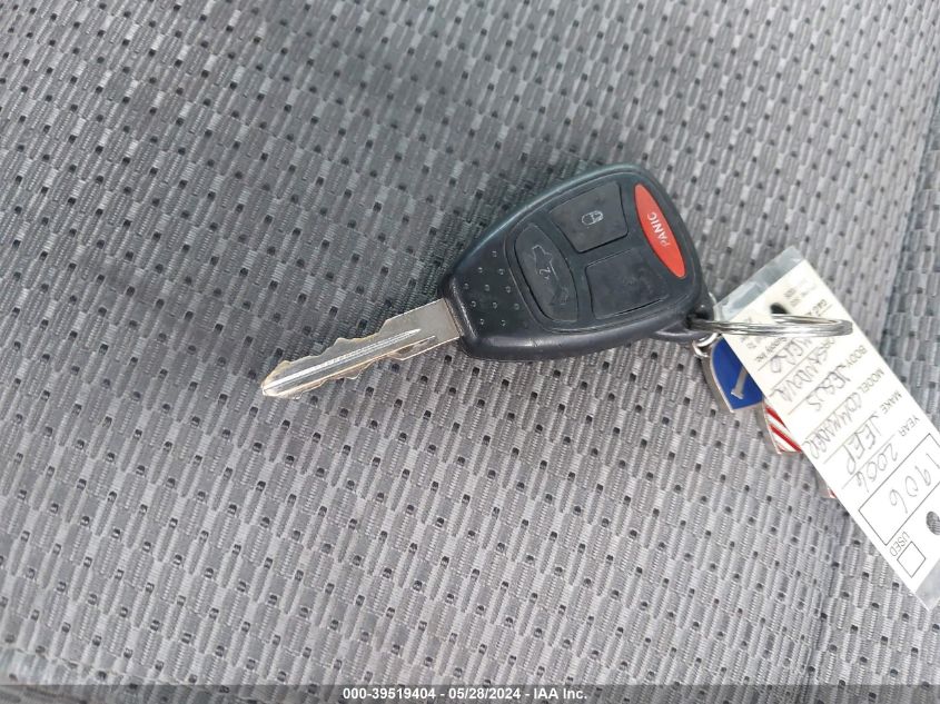 2006 Jeep Commander VIN: 1J8HG48K96C288581 Lot: 39519404