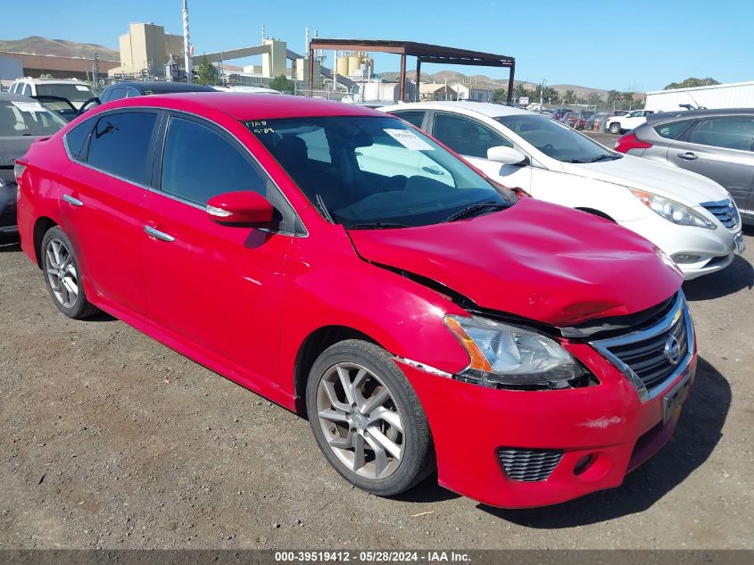 2015 Nissan Sentra S/Sv/Sr/Sl VIN: 3N1AB7AP3FY344247 Lot: 39519412