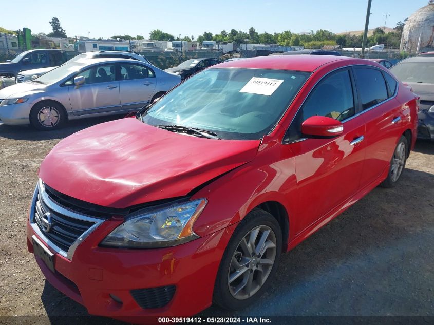 2015 Nissan Sentra S/Sv/Sr/Sl VIN: 3N1AB7AP3FY344247 Lot: 39519412