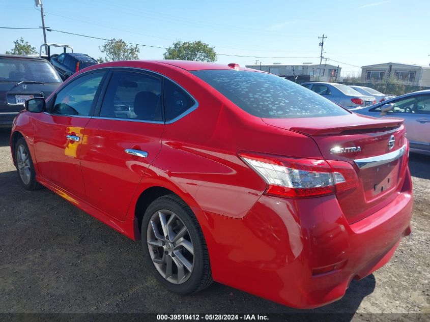 2015 Nissan Sentra S/Sv/Sr/Sl VIN: 3N1AB7AP3FY344247 Lot: 39519412