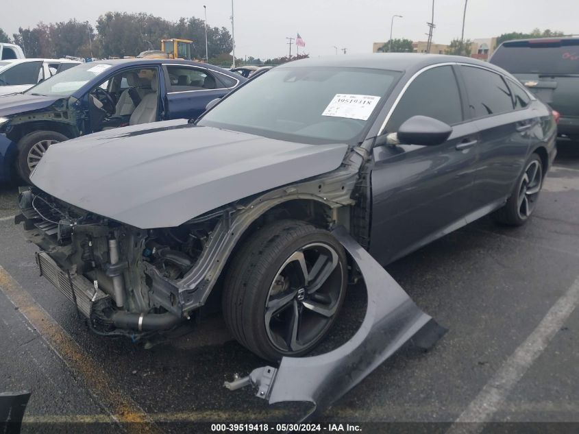 VIN 1HGCV1F34LA138503 2020 HONDA ACCORD SPORT