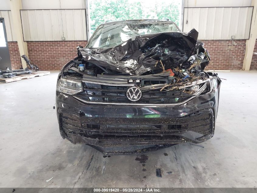 2023 Volkswagen Tiguan 2.0T Se R-Line Black VIN: 3VVCB7AX3PM122212 Lot: 39519420