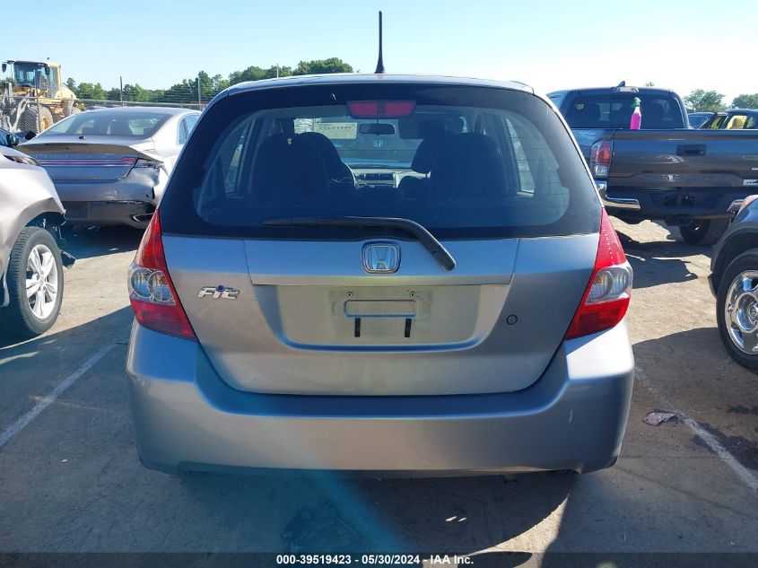 2008 Honda Fit VIN: JHMGD38478S031739 Lot: 39519423