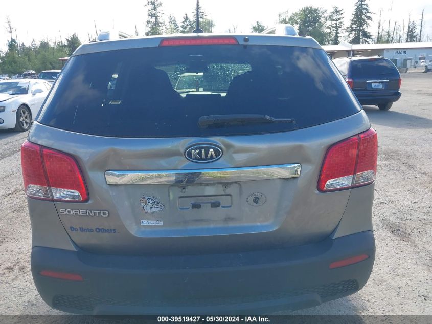 2013 Kia Sorento Lx V6 VIN: 5XYKTDA27DG357523 Lot: 39519427