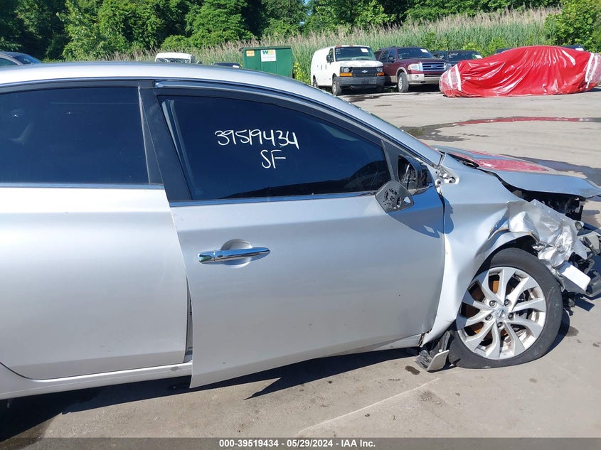 VIN 3N1AB7AP2KY455298 2019 NISSAN SENTRA SV