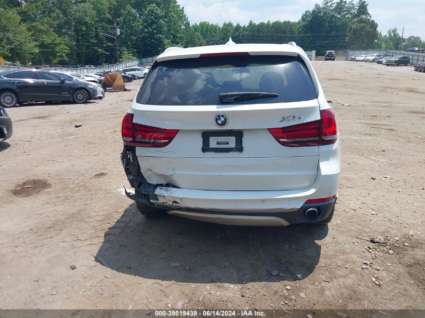 2017 BMW X5 xDrive35I VIN: 5UXKR0C51H0U52961 Lot: 39519439