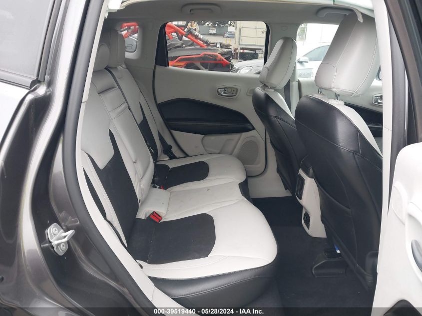 2018 Jeep Compass Latitude 4X4 VIN: 3C4NJDBB4JT256381 Lot: 39519440