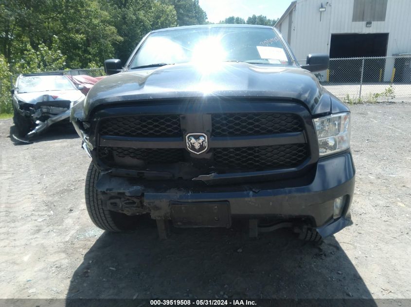 2017 Ram 1500 Express Quad Cab 4X4 6'4 Box VIN: 1C6RR7FT0HS838320 Lot: 39519508