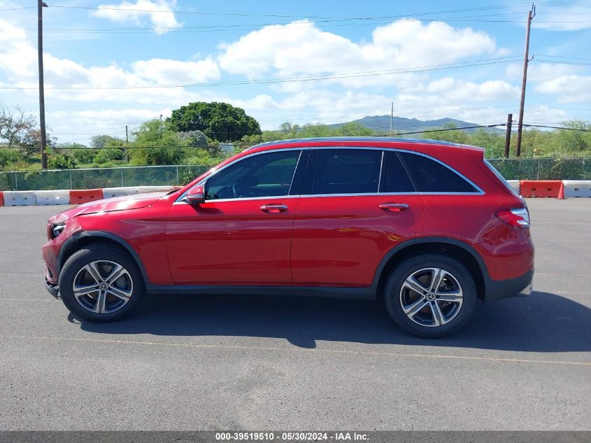 2019 Mercedes-Benz Glc 300 VIN: WDC0G4JB7KV140274 Lot: 39519510