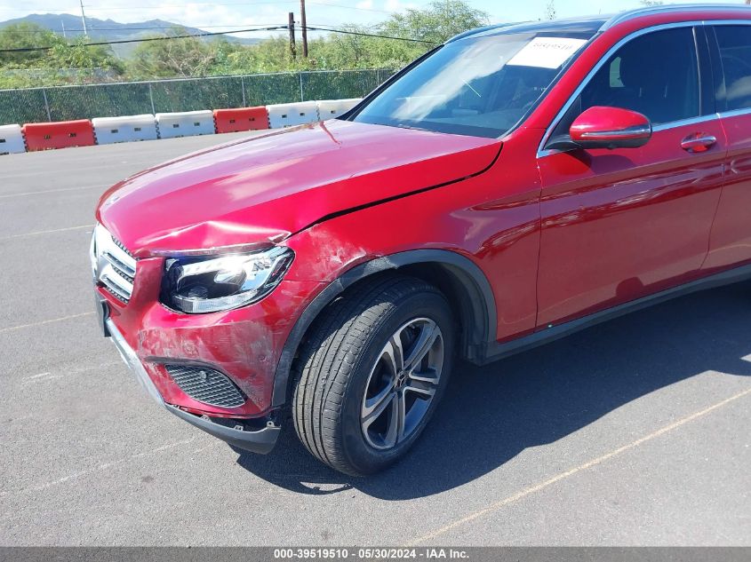 2019 Mercedes-Benz Glc 300 VIN: WDC0G4JB7KV140274 Lot: 39519510