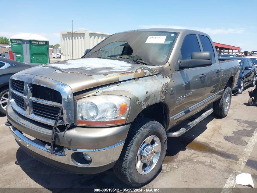 2006 Dodge Ram 2500 Slt/Trx4 Off Road/Sport/Power Wagon VIN: 1D7KS28C16J135851 Lot: 39519512