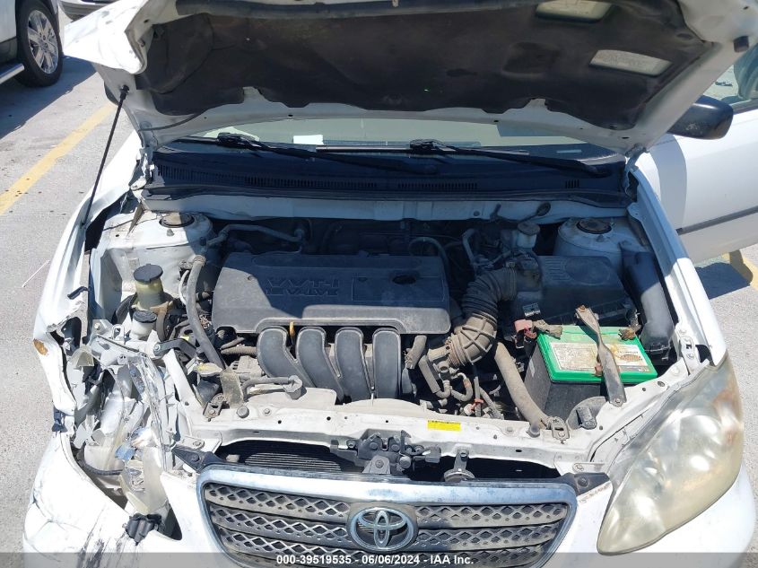 2008 Toyota Corolla Ce VIN: 1NXBR32E28Z017603 Lot: 39519535