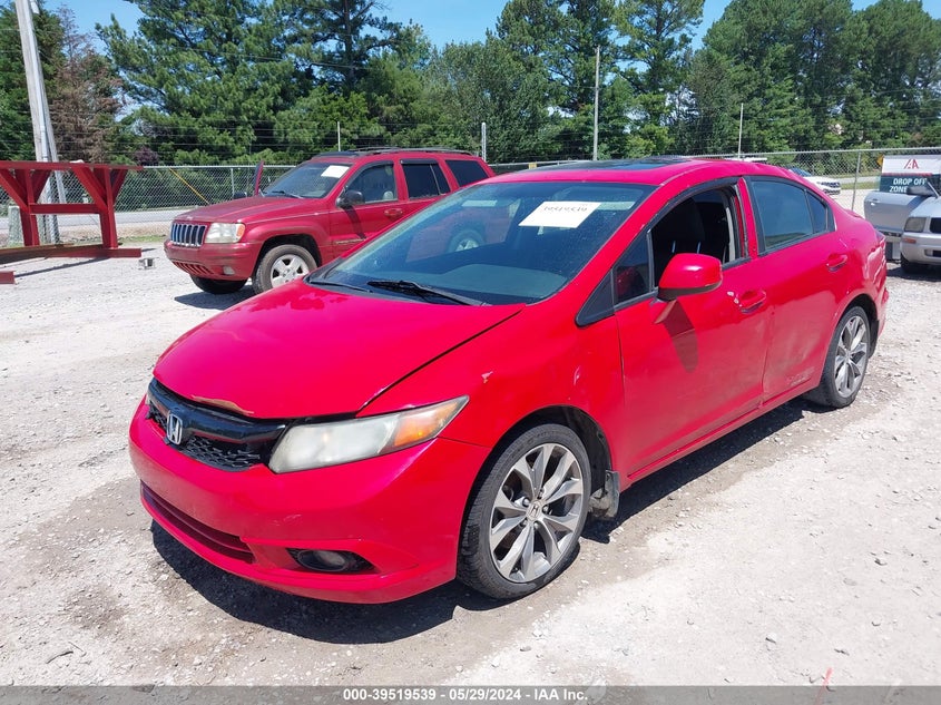 2012 Honda Civic Si VIN: 2HGFB6E59CH702184 Lot: 39519539