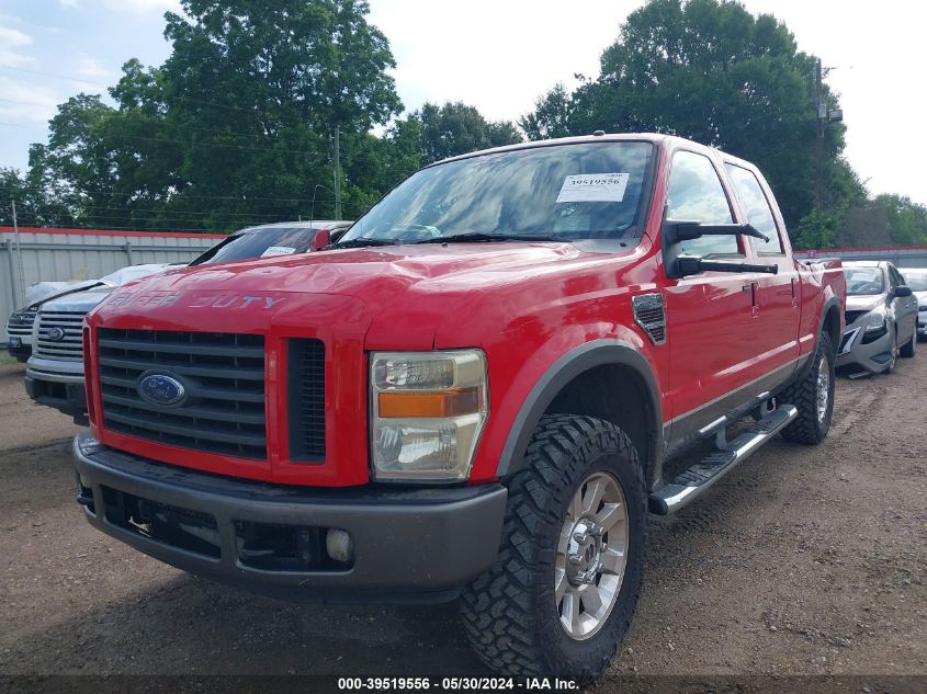 2008 Ford F-250 Fx4/Harley-Davidson/King Ranch/Lariat/Xl/Xlt VIN: 1FTSW21R58EA95072 Lot: 39519556