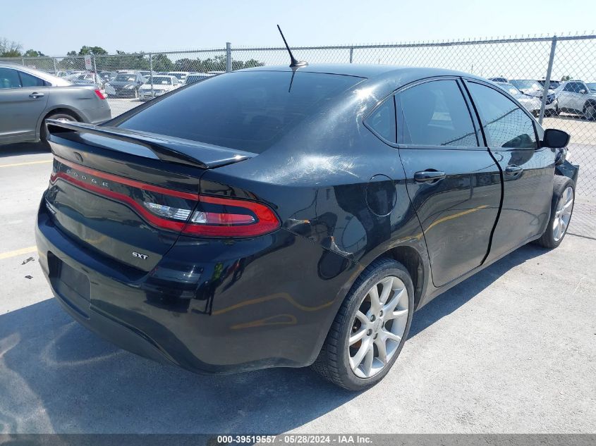 2013 Dodge Dart Sxt VIN: 1C3CDFBAXDD155894 Lot: 39519557