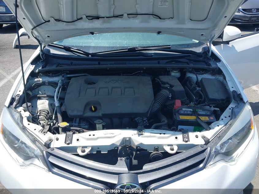 2015 Toyota Corolla Le VIN: 5YFBURHE7FP330198 Lot: 39519559