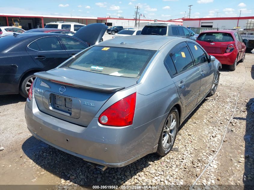 2008 Nissan Maxima 3.5 Sl VIN: 1N4BA41E38C817079 Lot: 39519562