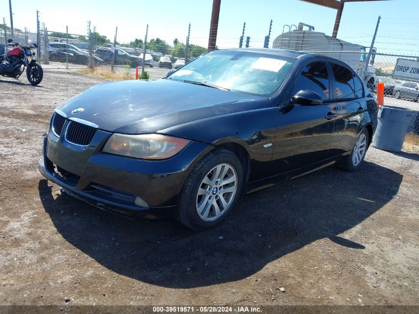 2006 BMW 325I VIN: WBAVB13516PT19563 Lot: 39519571