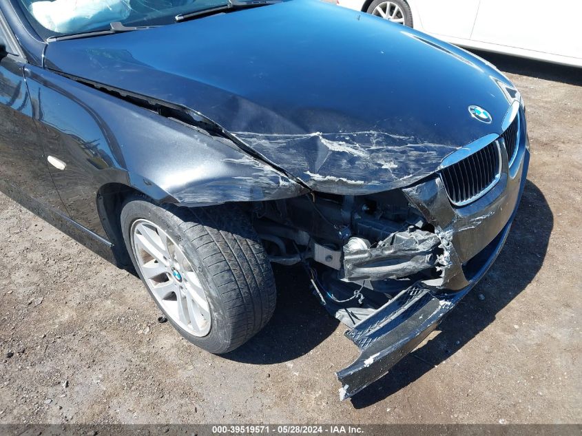 2006 BMW 325I VIN: WBAVB13516PT19563 Lot: 39519571