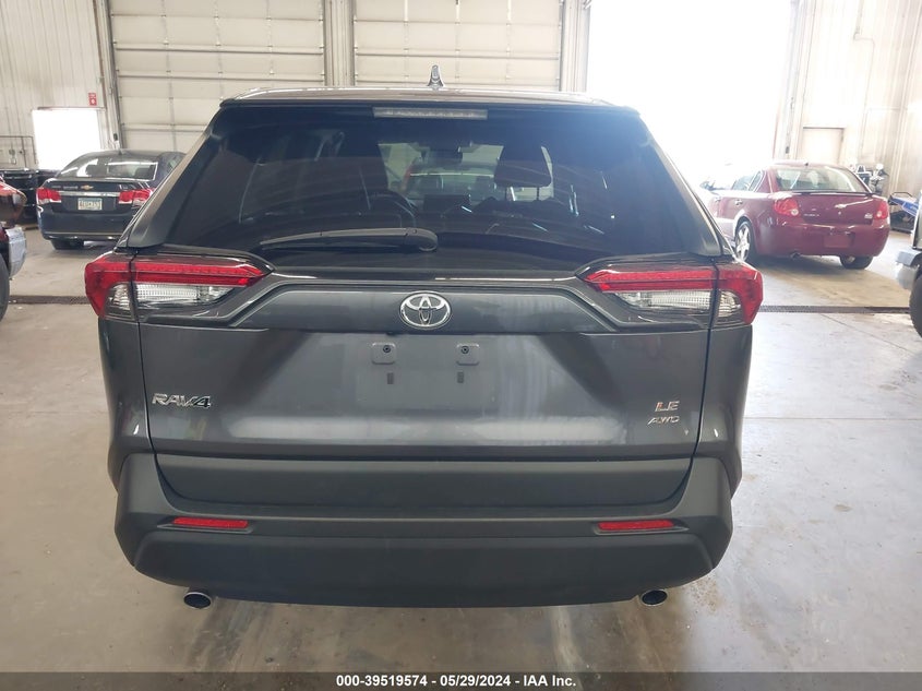 2022 Toyota Rav4 Le VIN: 2T3F1RFV7NC287727 Lot: 39519574