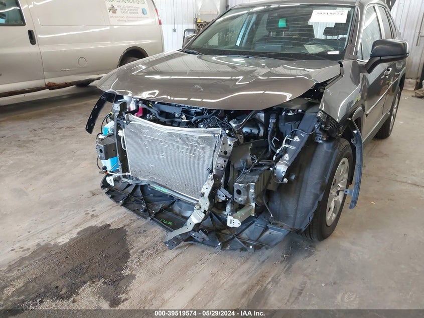 2022 Toyota Rav4 Le VIN: 2T3F1RFV7NC287727 Lot: 39519574