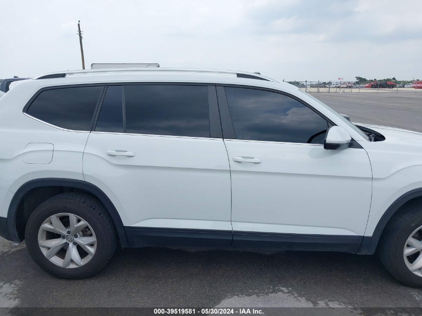 2018 Volkswagen Atlas 3.6L V6 S VIN: 1V2AR2CA5JC543689 Lot: 39519581