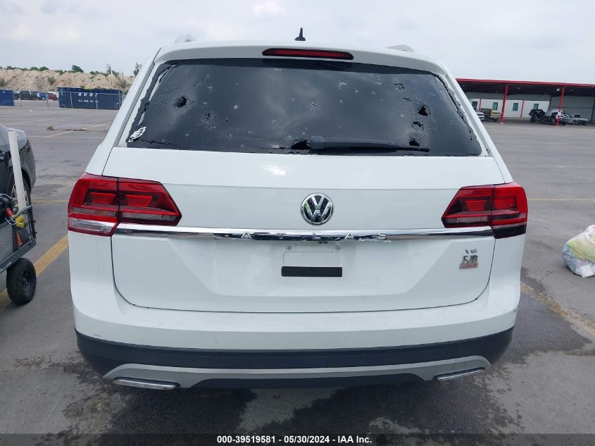 2018 Volkswagen Atlas 3.6L V6 S VIN: 1V2AR2CA5JC543689 Lot: 39519581