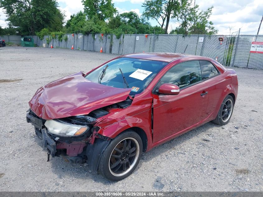 2010 Kia Forte Koup Ex VIN: KNAFU6A20A5273457 Lot: 39519606