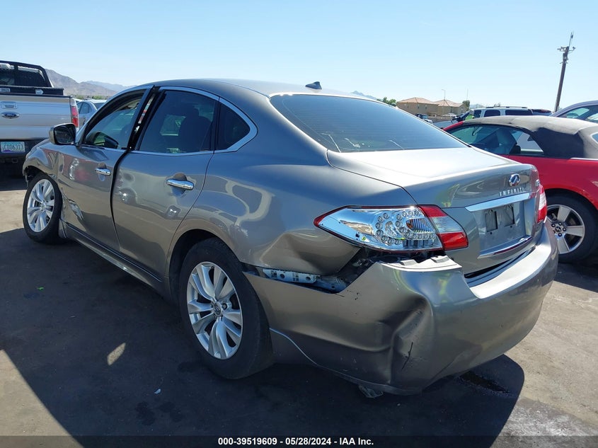 2011 Infiniti M37X VIN: JN1BY1AR4BM373237 Lot: 39519609