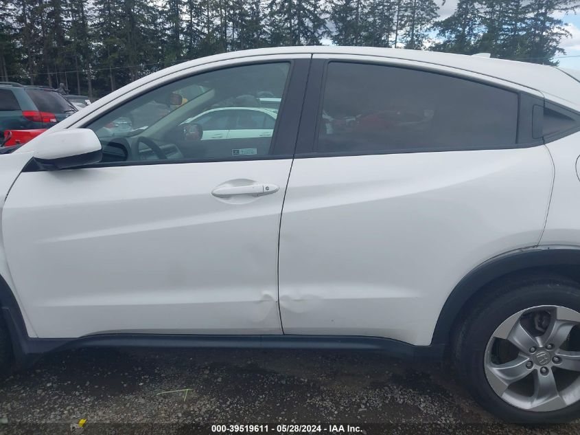 2019 Honda Hr-V Lx VIN: 3CZRU6H35KM718893 Lot: 39519611