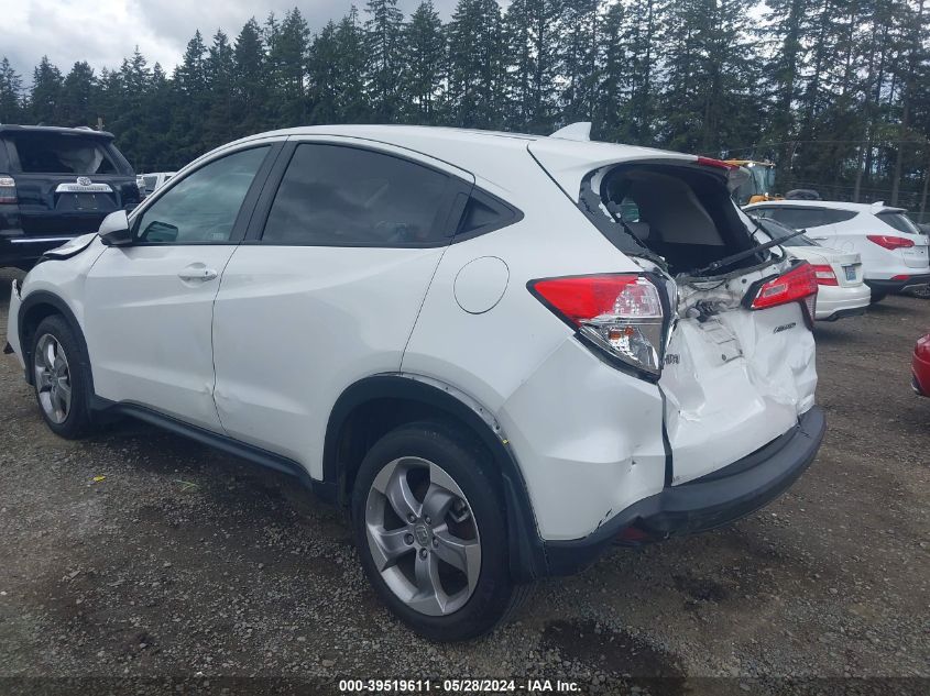 2019 Honda Hr-V Lx VIN: 3CZRU6H35KM718893 Lot: 39519611