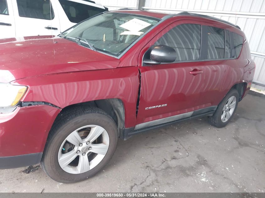 2011 Jeep Compass VIN: 1J4NF1FB5BD135080 Lot: 39519650