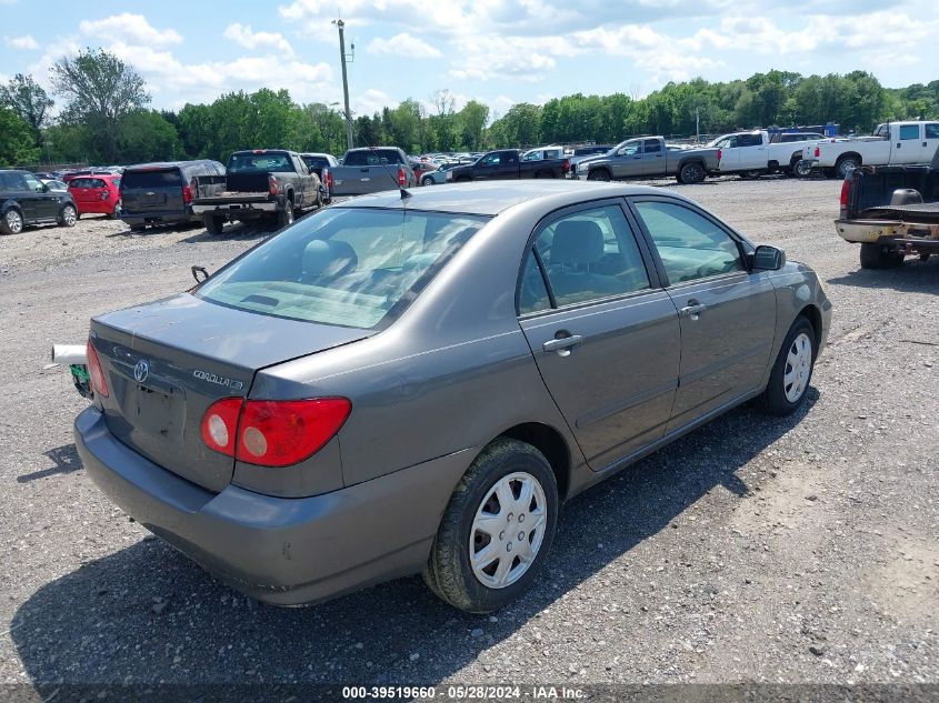 2005 Toyota Corolla Le VIN: 2T1BR32E65C437054 Lot: 39519660