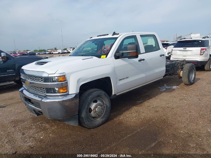 2019 Chevrolet Silverado 3500Hd Chassis Wt VIN: 1GB4KVCY6KF233296 Lot: 39519682