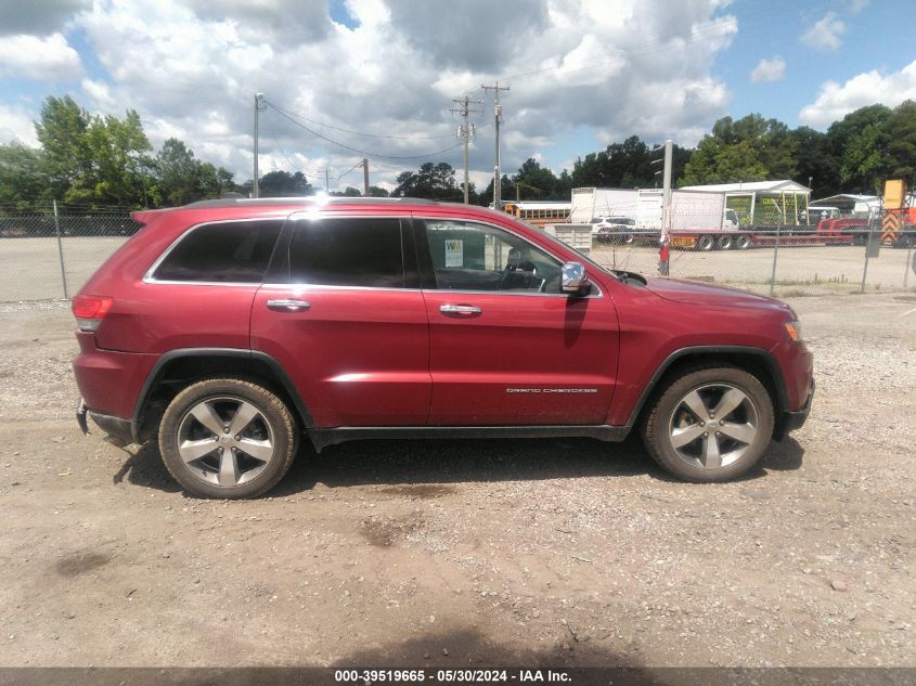 2015 Jeep Grand Cherokee Limited VIN: 1C4RJFBGXFC632867 Lot: 39519665