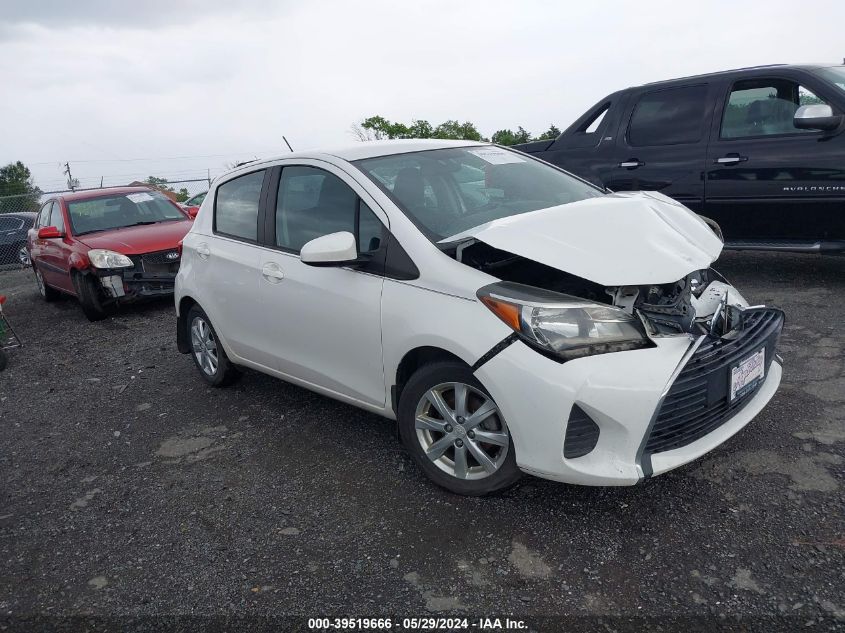 2015 Toyota Yaris Le VIN: VNKKTUD35FA019892 Lot: 39519666