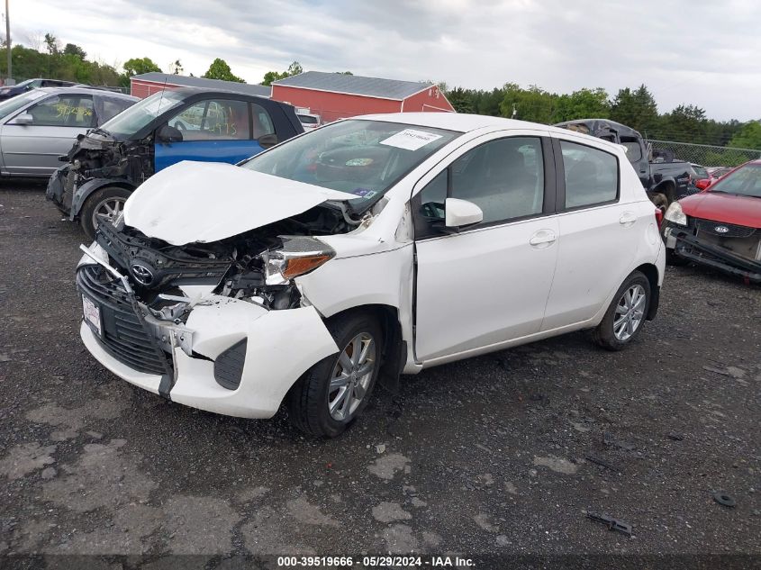 2015 Toyota Yaris Le VIN: VNKKTUD35FA019892 Lot: 39519666