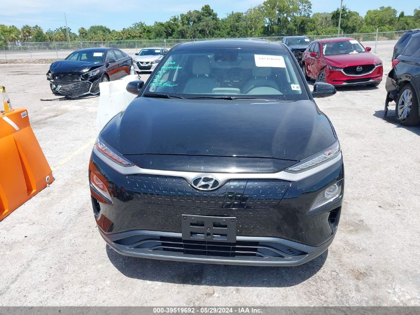 2020 Hyundai Kona Electric Limited VIN: KM8K33AG6LU094097 Lot: 39519692