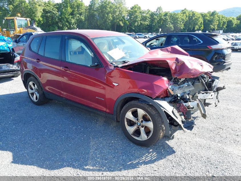 2011 BMW X3 xDrive28I VIN: 5UXWX5C53BL712612 Lot: 39519701