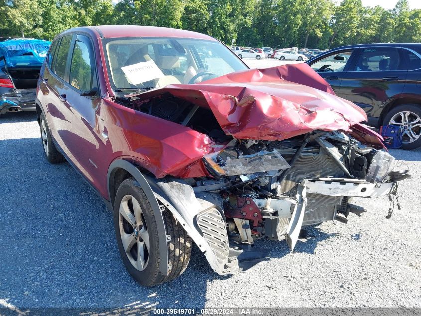 2011 BMW X3 xDrive28I VIN: 5UXWX5C53BL712612 Lot: 39519701