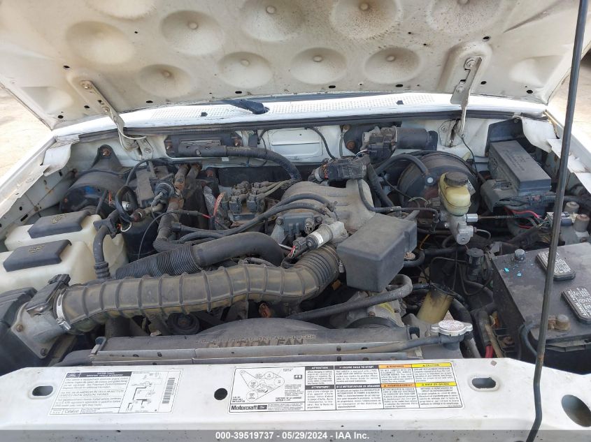 2000 Ford Ranger Xl/Xlt VIN: 1FTYR10V4YPA88533 Lot: 39519737