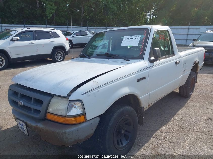 2000 Ford Ranger Xl/Xlt VIN: 1FTYR10V4YPA88533 Lot: 39519737