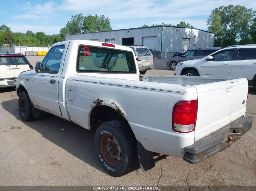 2000 Ford Ranger Xl/Xlt VIN: 1FTYR10V4YPA88533 Lot: 39519737