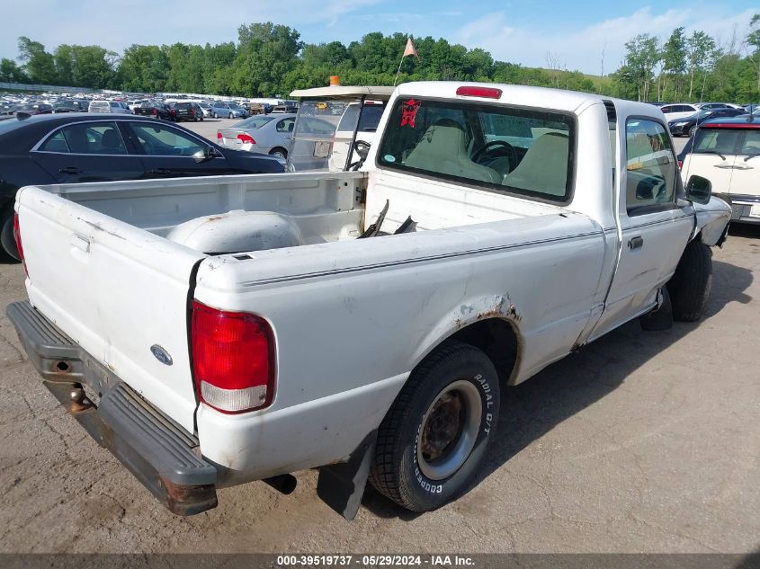 2000 Ford Ranger Xl/Xlt VIN: 1FTYR10V4YPA88533 Lot: 39519737