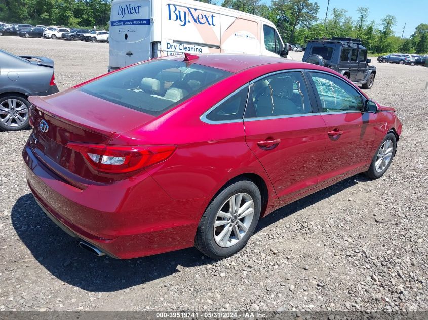 2015 HYUNDAI SONATA SE - 5NPE24AF1FH193748