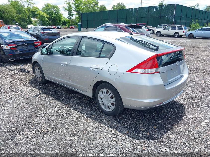 2010 Honda Insight Lx VIN: JHMZE2H56AS003834 Lot: 39519755